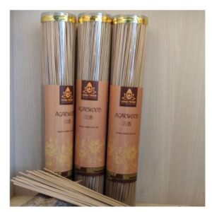 Nhang Trầm Hương Nguyên Chất Có Tăm Cao Cấp 40cm - Ống 400gr