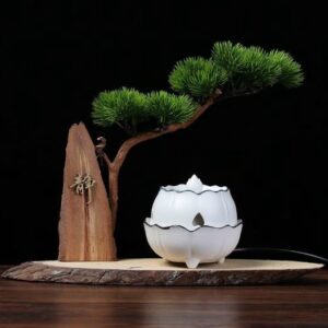 Lư Sứ Điện Xông Trầm Hương, Tinh Dầu Có Hẹn Giờ (Timer)