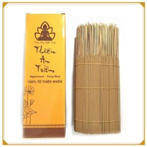 Nhang trầm hương nguyên chất tự nhiên Thiên An Trầm Size 30cm - Hộp 1kg